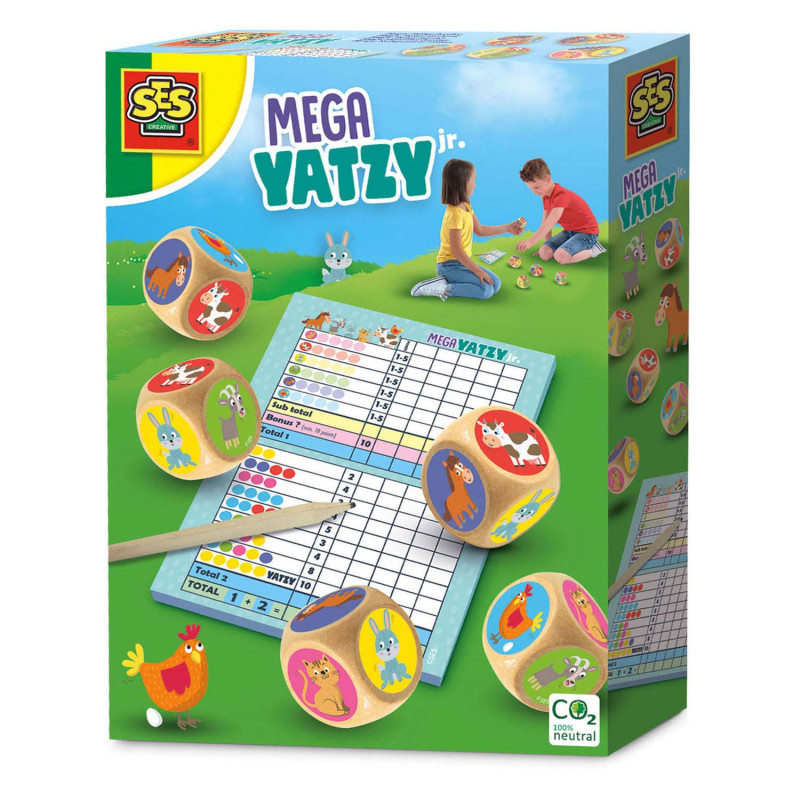 SES Mega Yatzy Junior Kids Board Game 02294