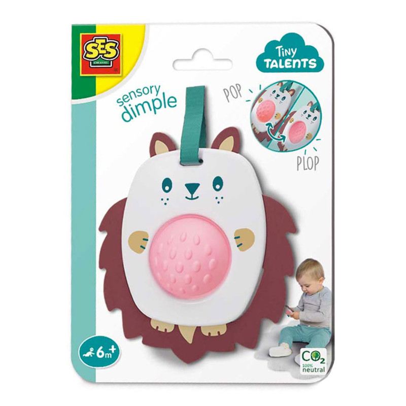 SES Tiny Talents - Grab Toy Dimple - Hedgehog 13128