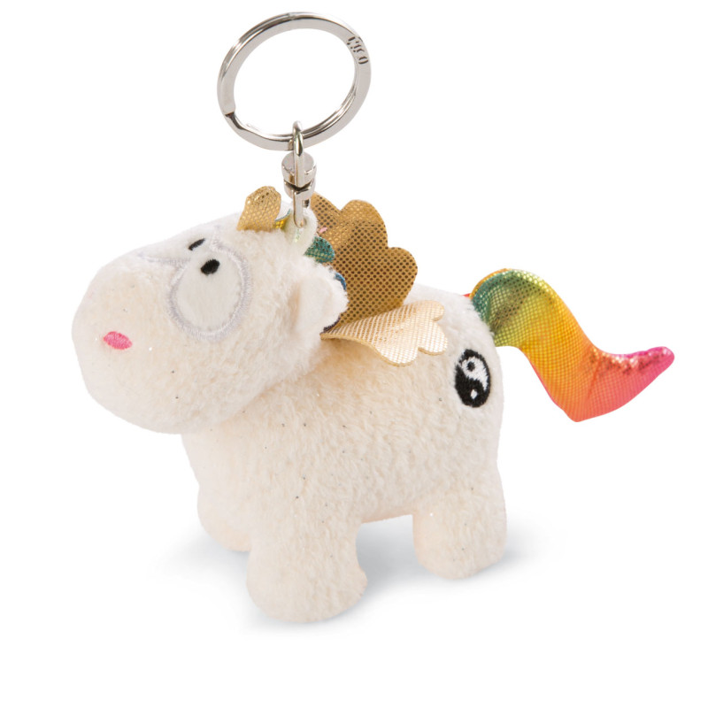 Nici Plush Keychain Unicorn Rainbow Yang, 10cm 1047371