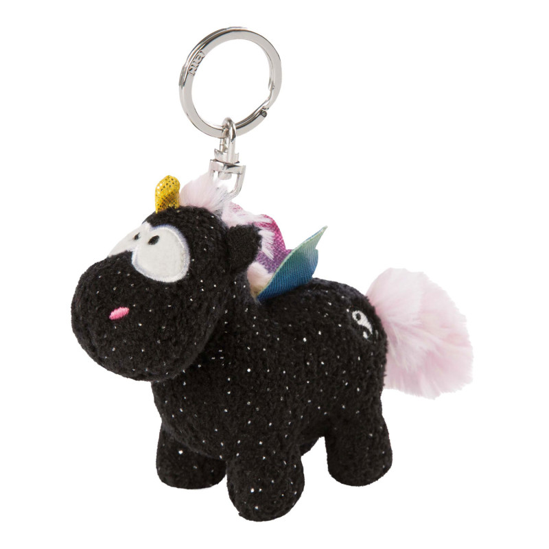 Nici Plush Keychain Unicorn Rainbow Yin, 10cm 1047370