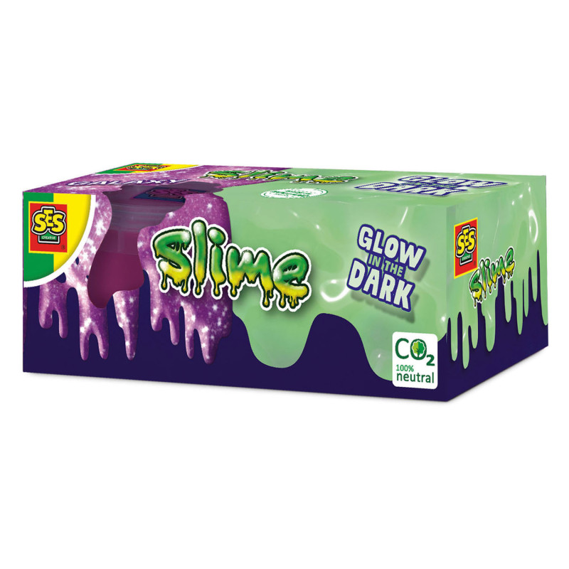SES Slime - Glow in The Dark 2X120Gr 15007