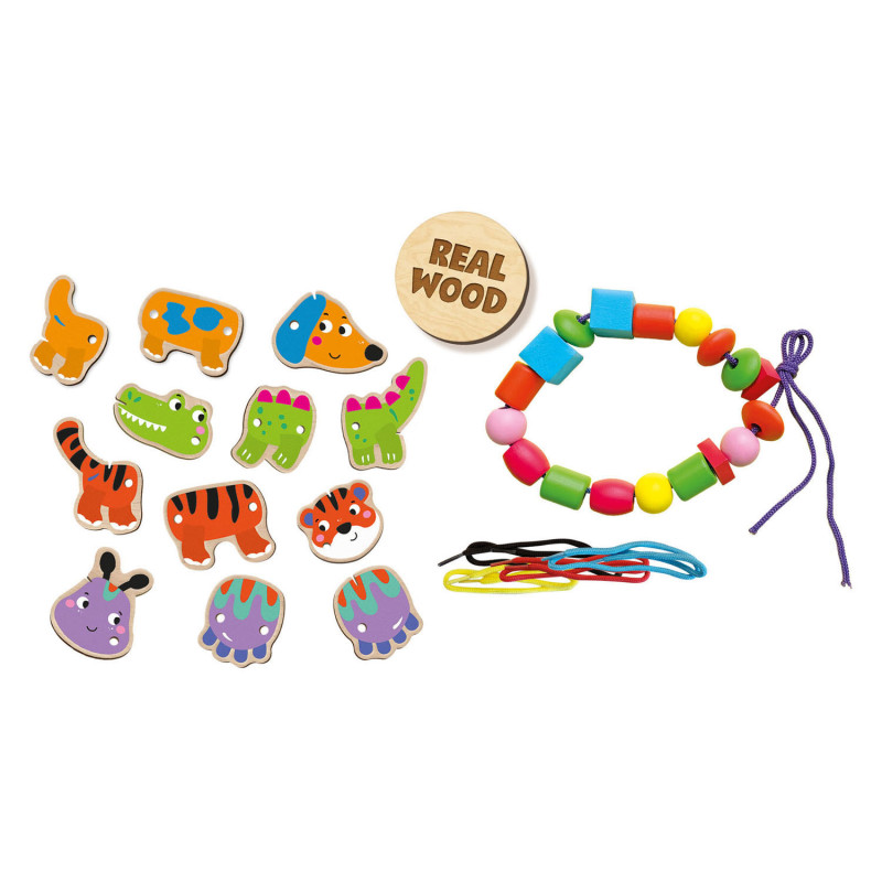 SES Stringing Animals with Beads 14800