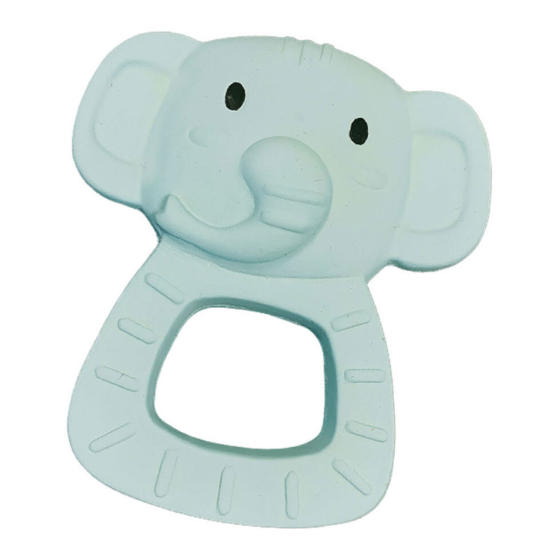 SES Tiny Talents Teething Toy Eli Elephant - 100% Natural Rub 13163