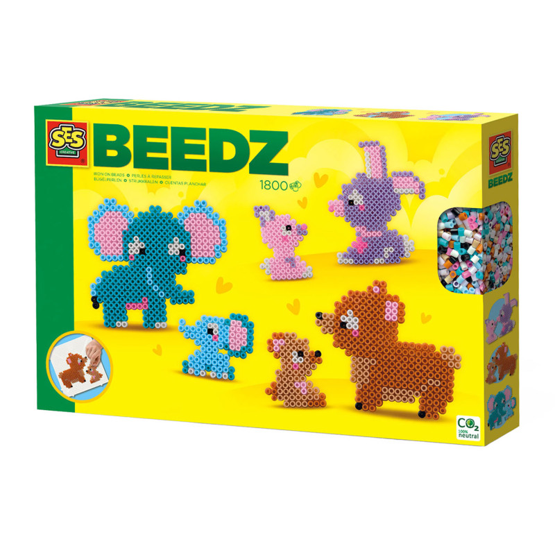 SES Fuse Beads - Cute Family Animals 06218