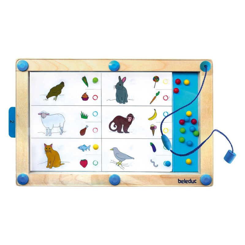 Beleduc LogiPlay Wooden Magnetic Game 21070