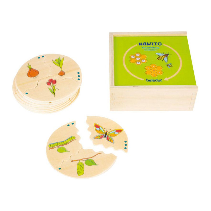 Beleduc Nawito Nature Evolution Wooden Child's Game 11570