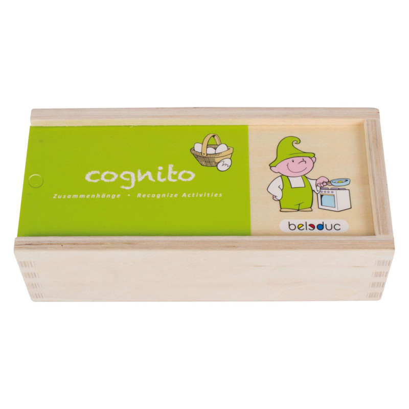 Beleduc Cognito Activities Recognize Wooden Child Game 11500