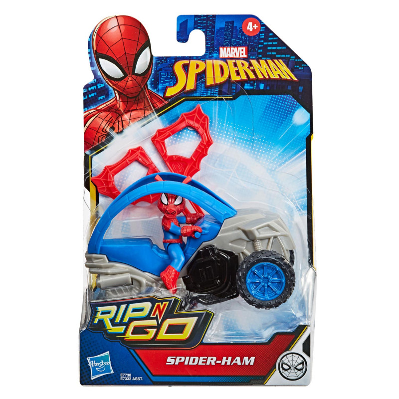 Hasbro - Spider-Man Rip and Go Figure - Blue E73325L0