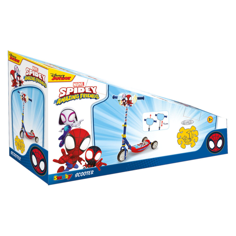Smoby Trotinette 3 roues Marvel Spidey 750909