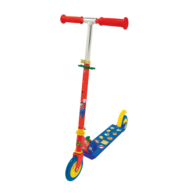 Smoby Trotinette 2 roues Super Mario pliable 750373