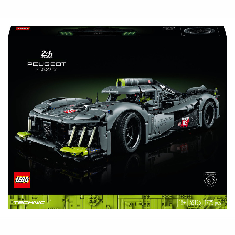 Lego® Technic 42156 Peugeot 9x8 24 Le Mans Hybrid Hypercar