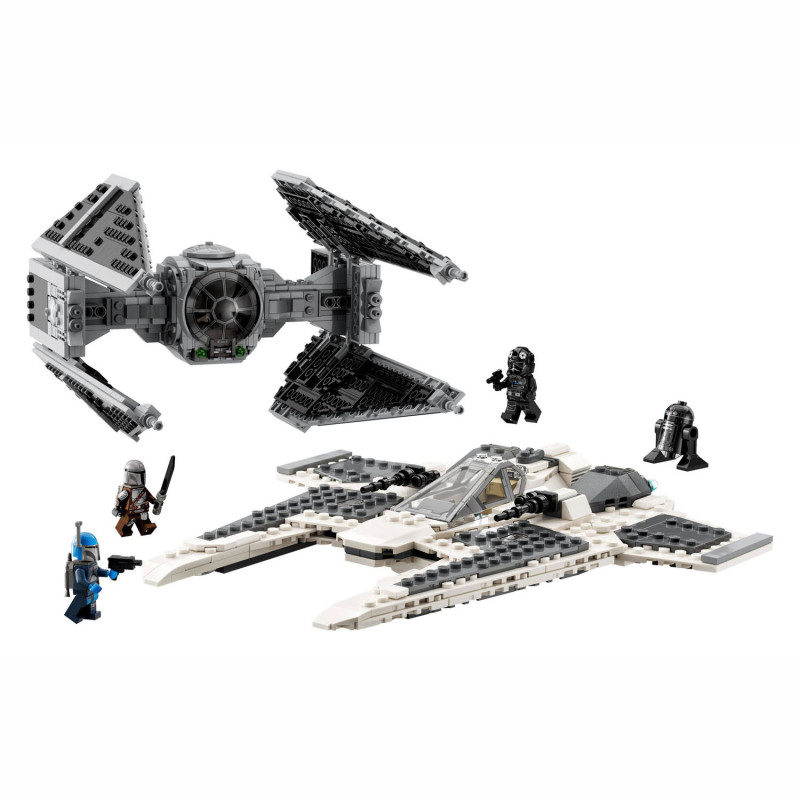 Lego® Star Wars™ 75348 Le chasseur Fang Mandalorien contre le TIE Interceptor