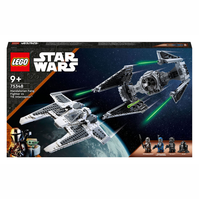 Lego® Star Wars™ 75348 Le chasseur Fang Mandalorien contre le TIE Interceptor
