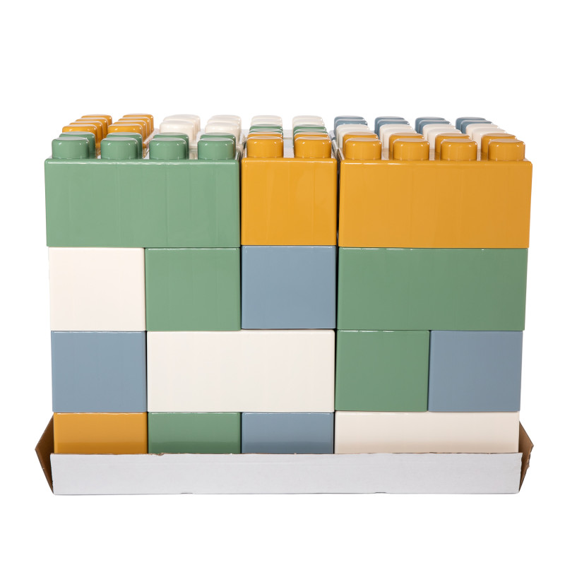 Cavallino Toys - Cavallino Building Blocks XXL Pastel Colors, 45dlg. 5000LN04