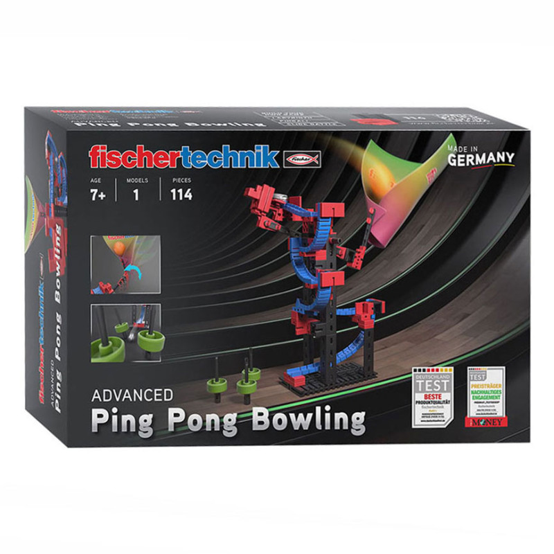 Fischertechnik Advanced - Ping Pong Bowling Construction Set, 114dlg. 569017