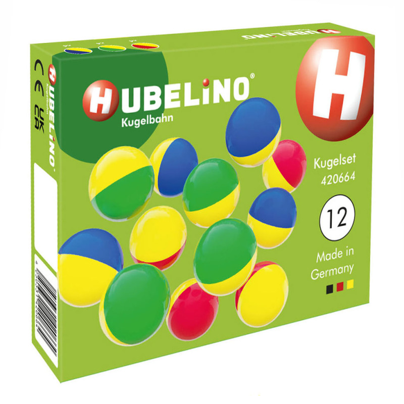 Hubelino Marbles Two Colors, 12pcs. 420664