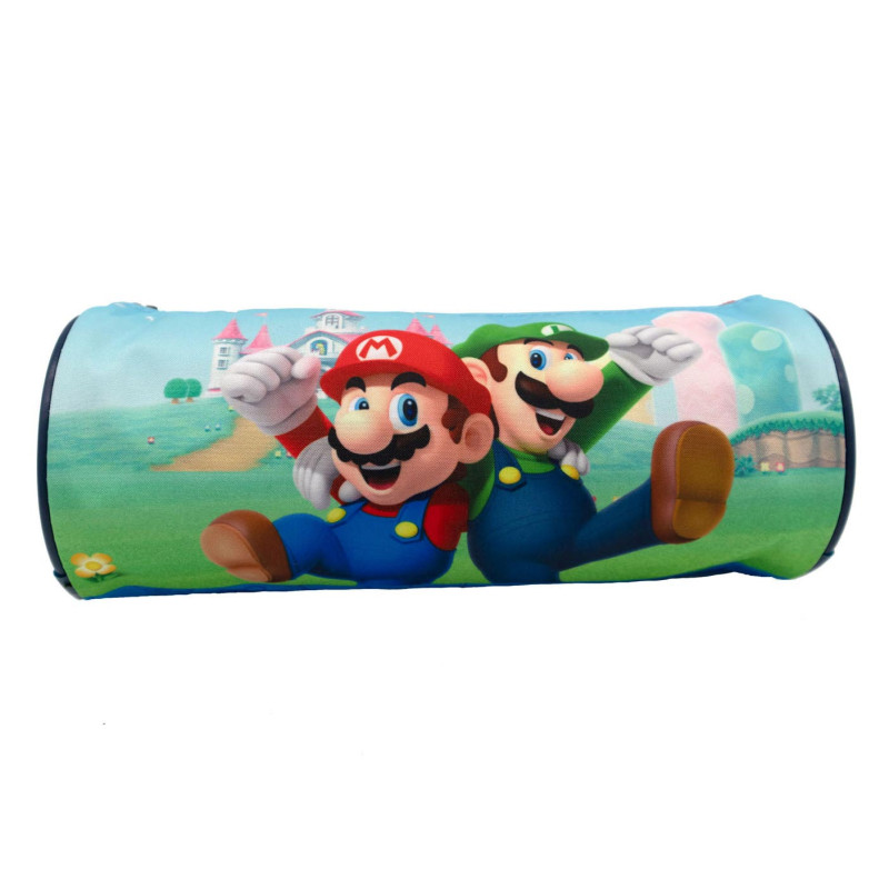 Undercover Super Mario Pencil Case Round SUMA0695