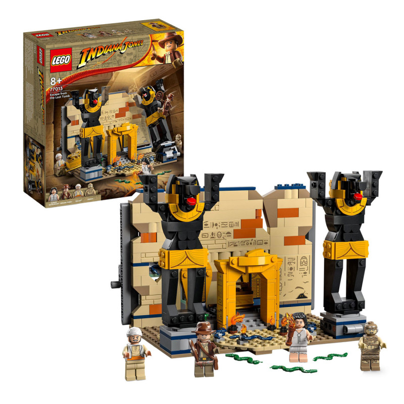 Lego - LEGO Indiana Jones 77013 Escape From the Hidden Tomb 77013