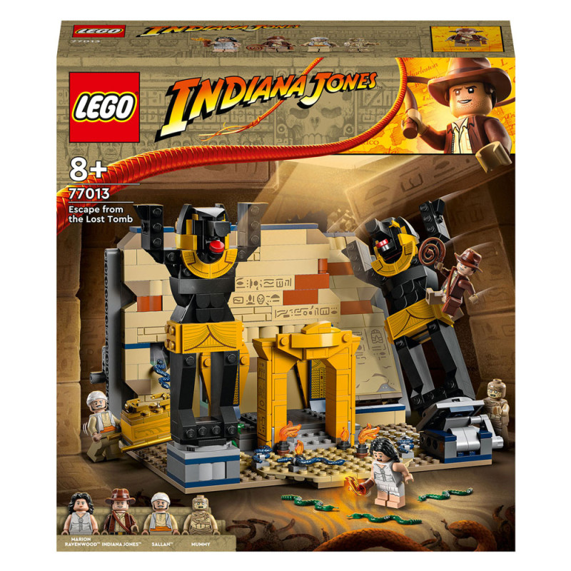 Lego - LEGO Indiana Jones 77013 Escape From the Hidden Tomb 77013