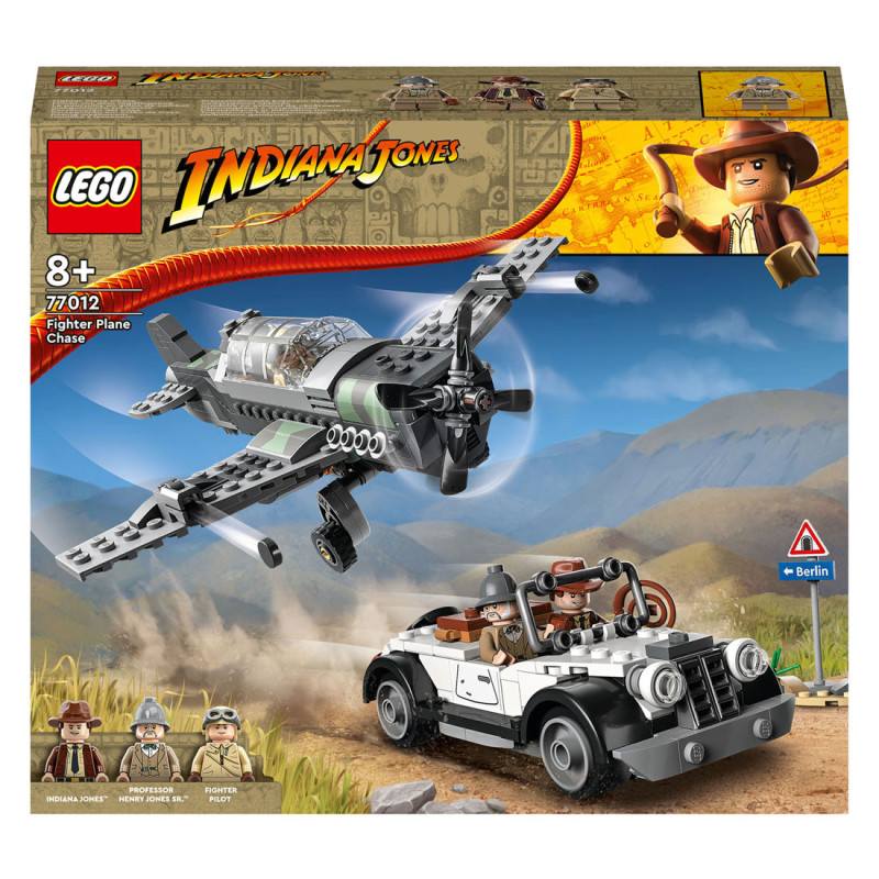 Lego - LEGO Indiana Jones 77012 Fighter Plane Pursuit 77012