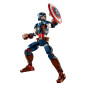 Lego - LEGO Super Heroes 76258 Captain America Building Figure 76258