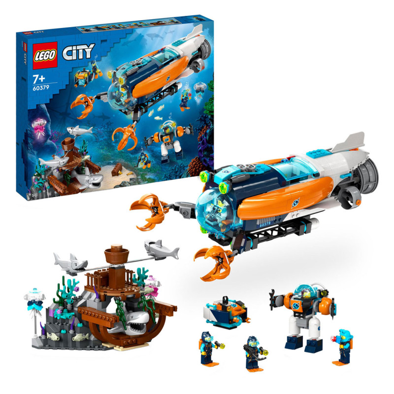 Lego - LEGO City 60379 Deep Sea Exploration Submarine 60379