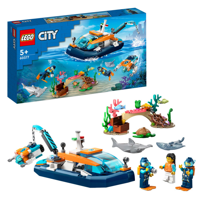 Lego - LEGO City 60377 Reconnaissance Submarine 60377