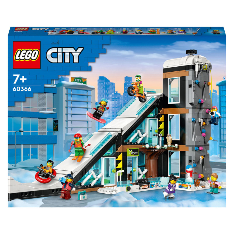 Lego - LEGO City 60366 Skiing and Climbing Center 60366