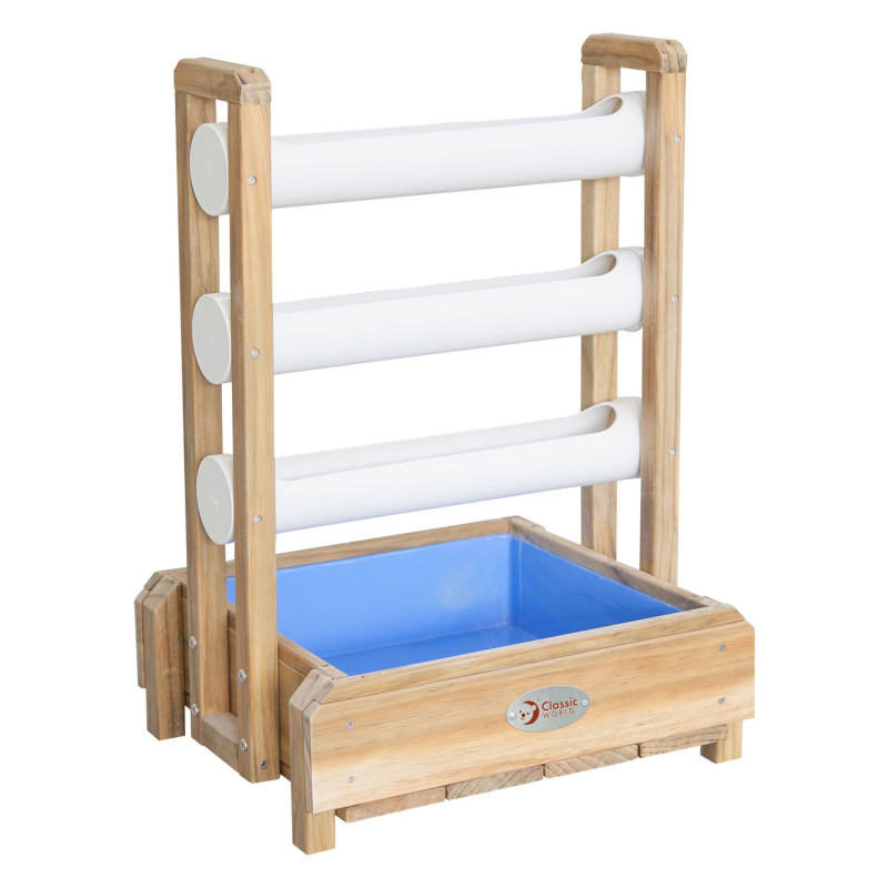 Classic World Wooden Water Table Catching Drops 70086