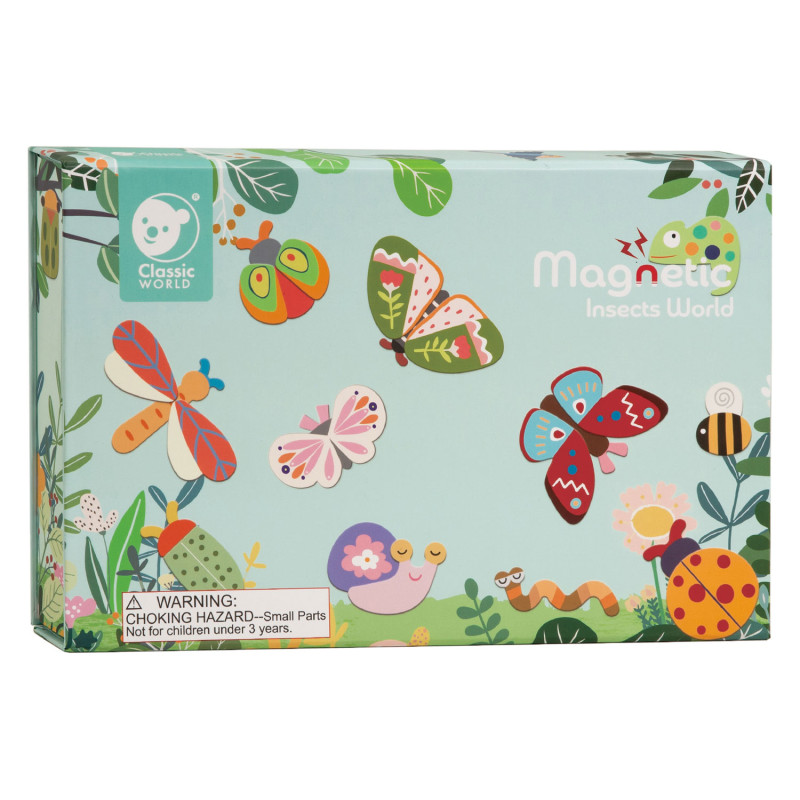 Classic World Magnetic case Insect world 40056
