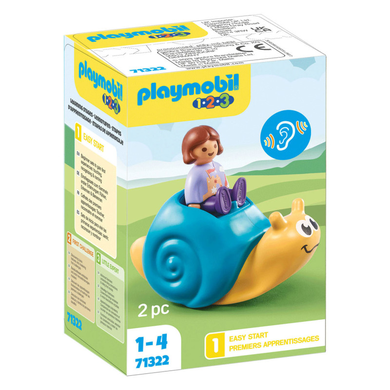 Playmobil 1.2.3. Rocking Snail - 71322 71322
