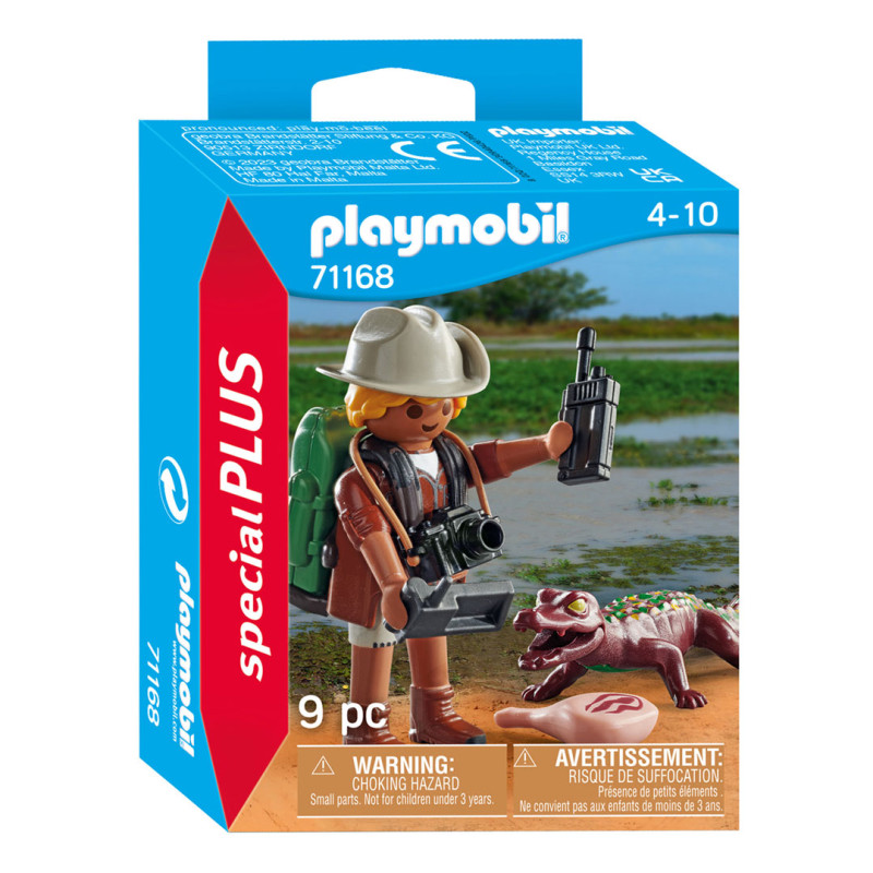 Playmobil Specials Investigator with Young Caiman - 71168 71168