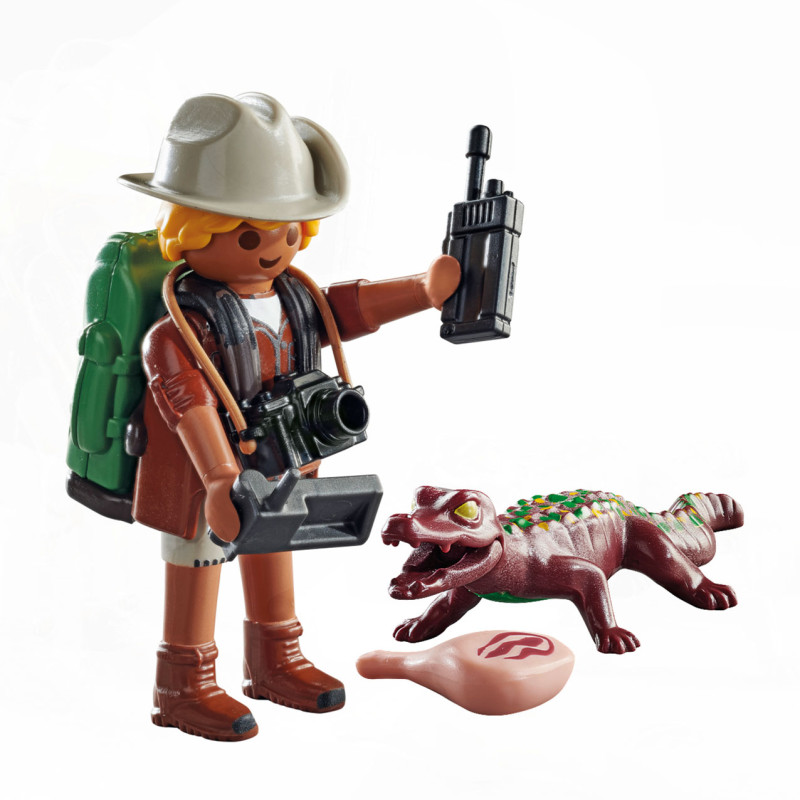 Playmobil Specials Investigator with Young Caiman - 71168 71168