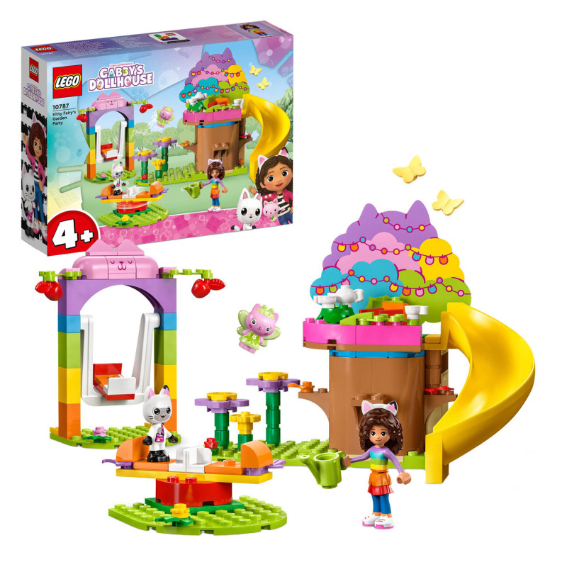 Lego - LEGO Gabby's Dollhouse 10787 Kitty Fairy's Garden Party 10787