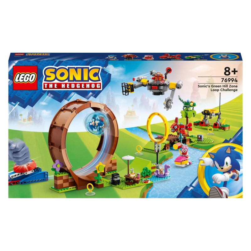 Lego - LEGO Sonic 76994 Sonics Green Hill Zone Looping Challenge 76994