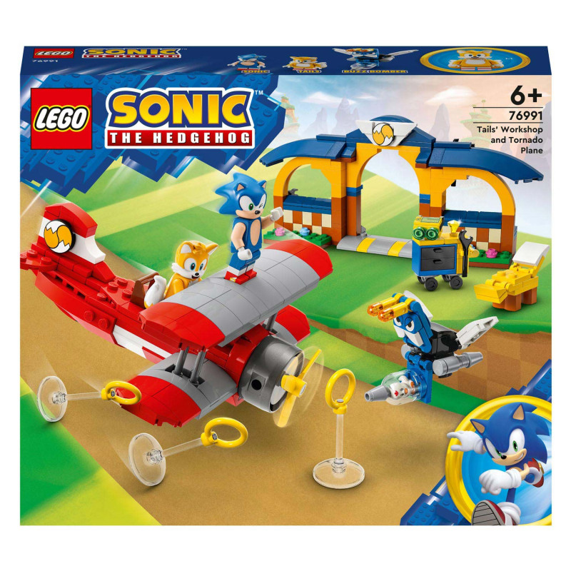 Lego - LEGO Sonic 76991 Tails Workshop and Tornado Plane 76991