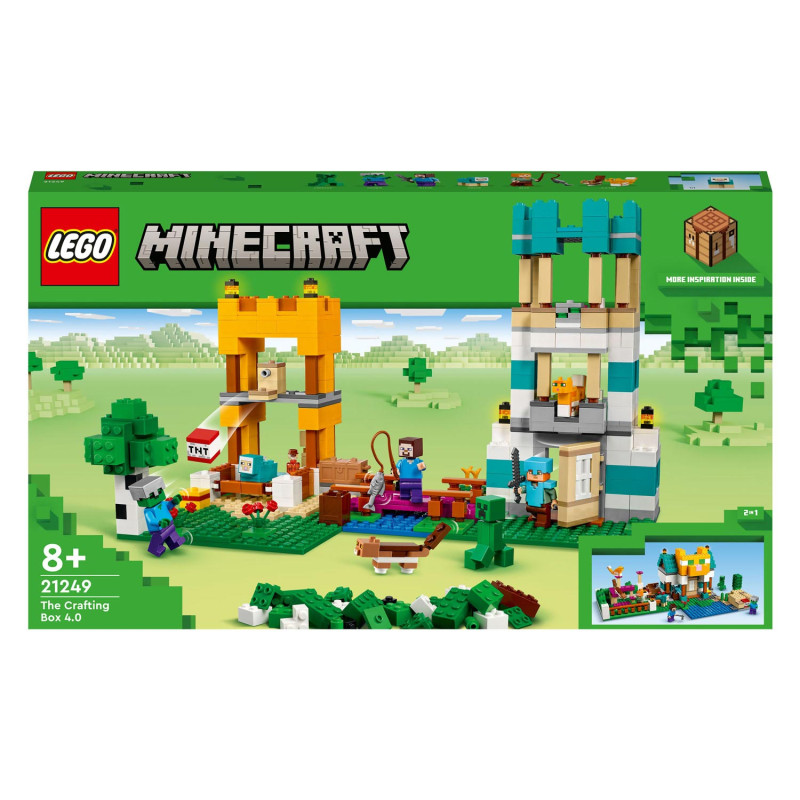 Lego - 21249 LEGO Minecraft The Crafting Box 4.0 21249
