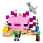 Lego - 21247 LEGO Minecraft The Axolotl House 21247