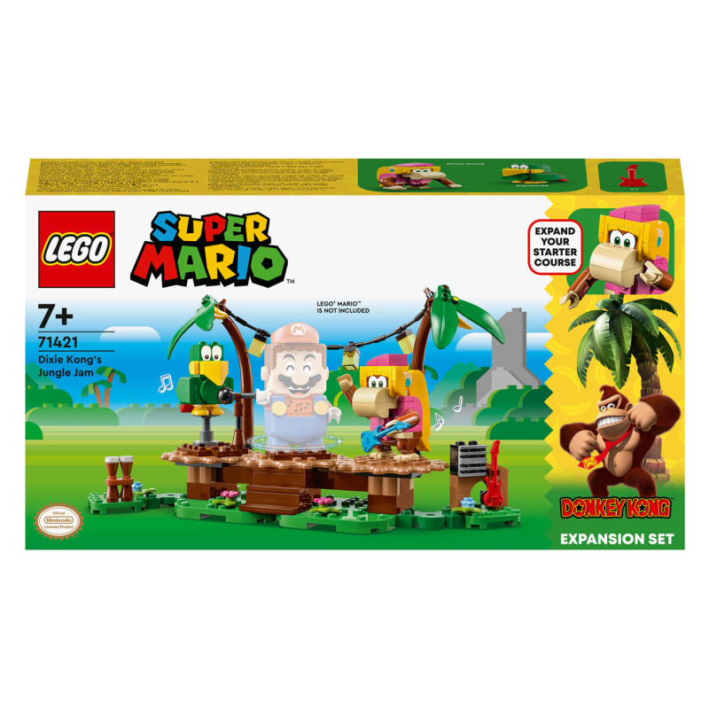 Lego - LEGO Super Mario 71421 Expansion Set: Dixie Kong's Junglesh 71421