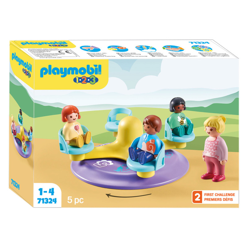 Playmobil 1.2.3. Children's carousel - 71324 71324