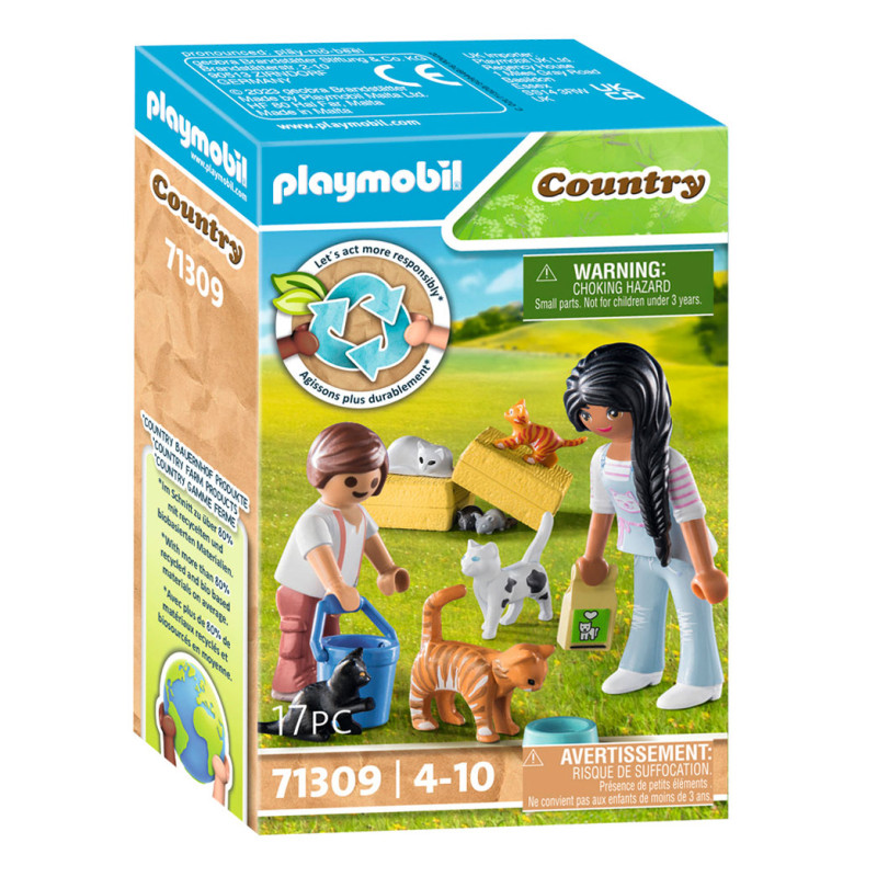 Playmobil Country Cat family - 71309 71309