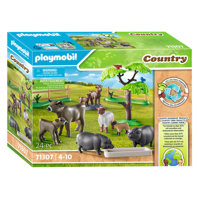 Playmobil Country Supplement animals - 71307 71307