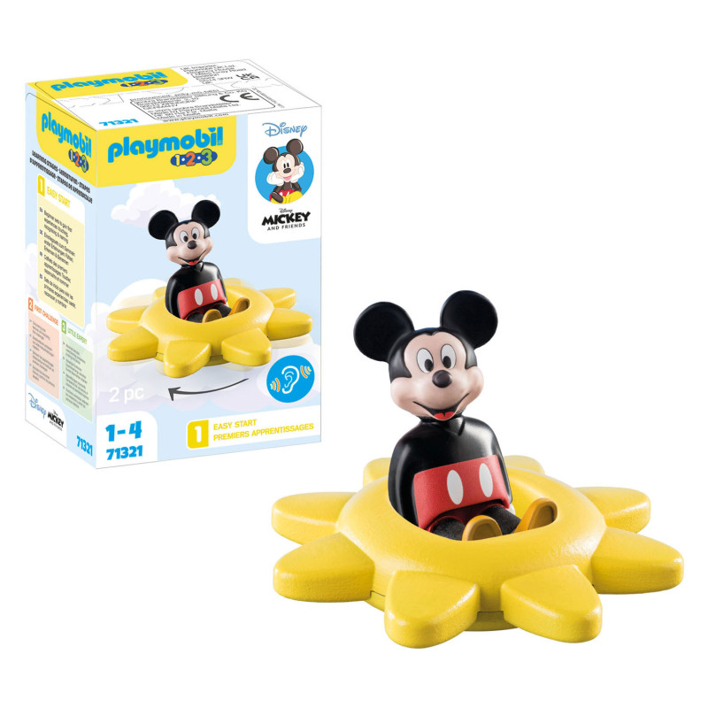 Playmobil 1.2.3. Mickey Mouse Rotating Sun - 71321 71321