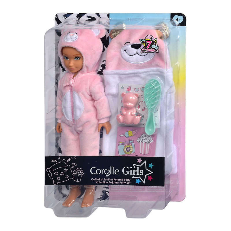 Corolle Girls - Fashion Doll Valentine Pajama Party Set 9000600190