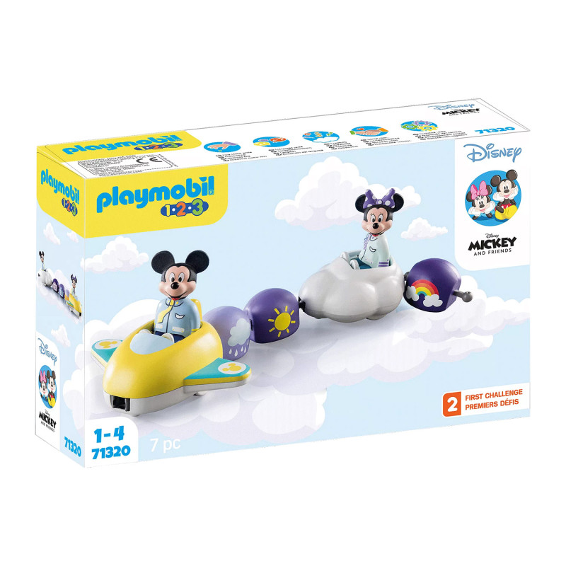 Playmobil 1.2.3. Mickey Mouse Cloud Train - 71320 71320