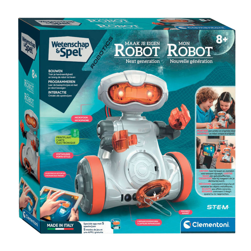 Clementoni Science & Games Make your Own Robot 56171