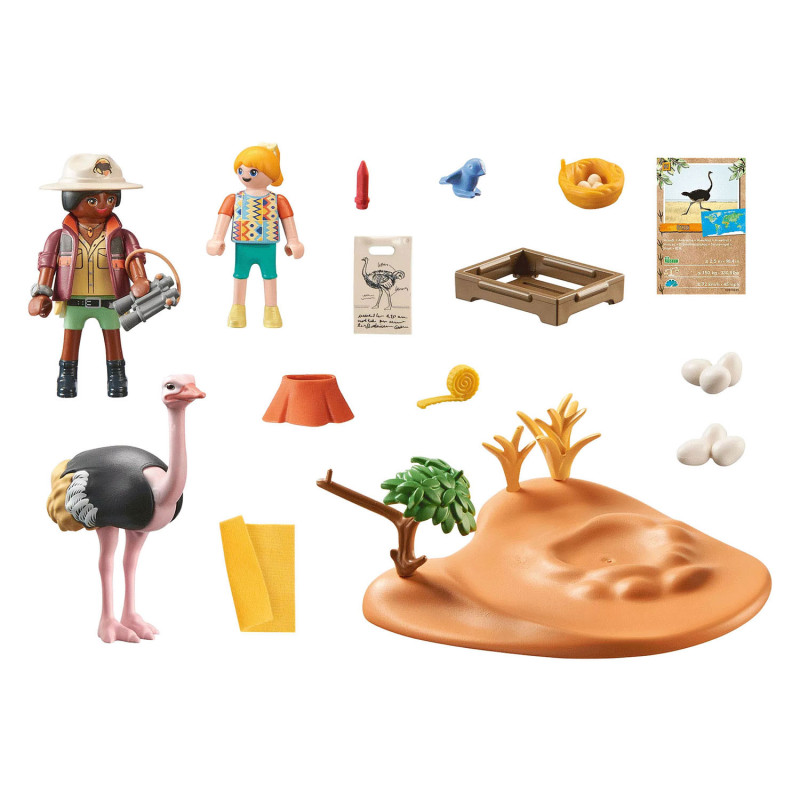 Playmobil Wiltopia Visiting Papa Ostrich - 71296 71296