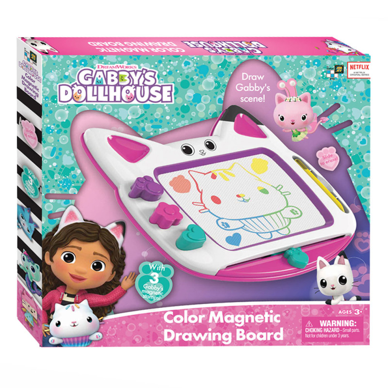 Boti - Gabby's Dollhouse Color Magnetic Drawing Board 38934