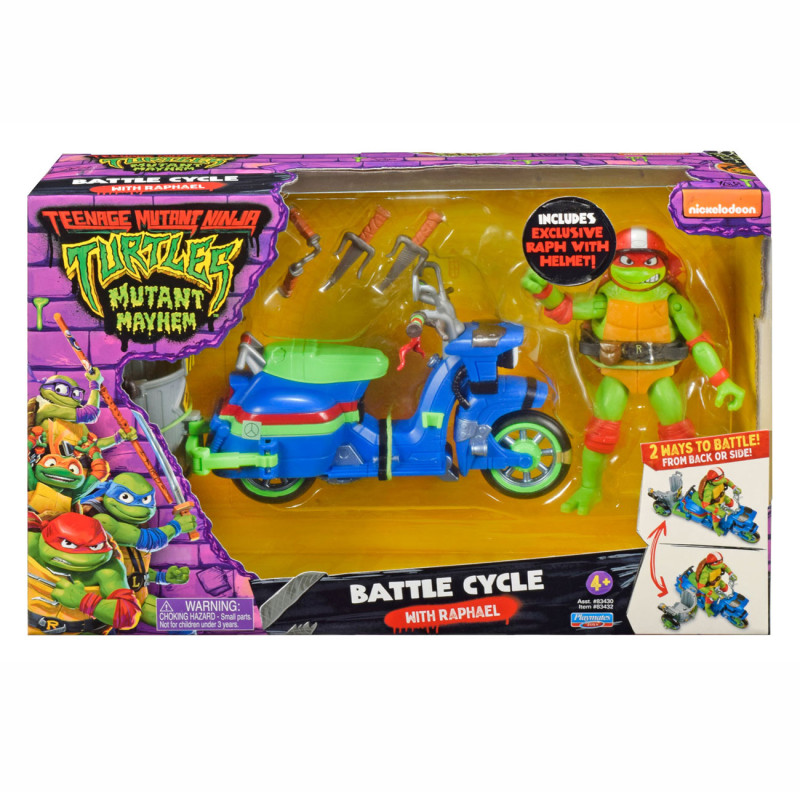 Boti - Teenage Mutant Ninja Turtles Battle Cycle Scooter with Raphae 38756