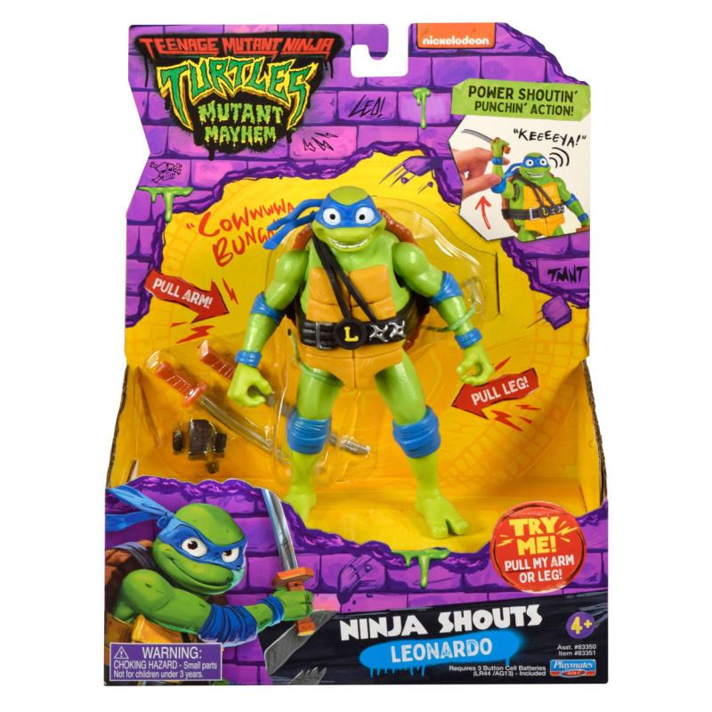 Boti - Teenage Mutant Ninja Turtles Ninja Shouts Figure - Leo 38747